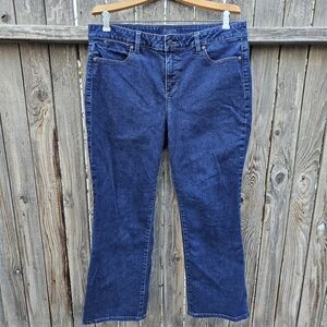 Talbots Women's Dark Indigo Bootcut Jeans Women Size 14P